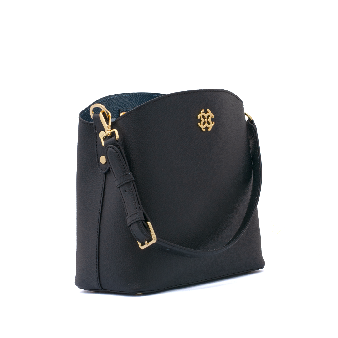 Genuine Soft Grain Leather Shoulder Bag for Women
